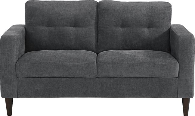 Bonavista Gray Loveseat