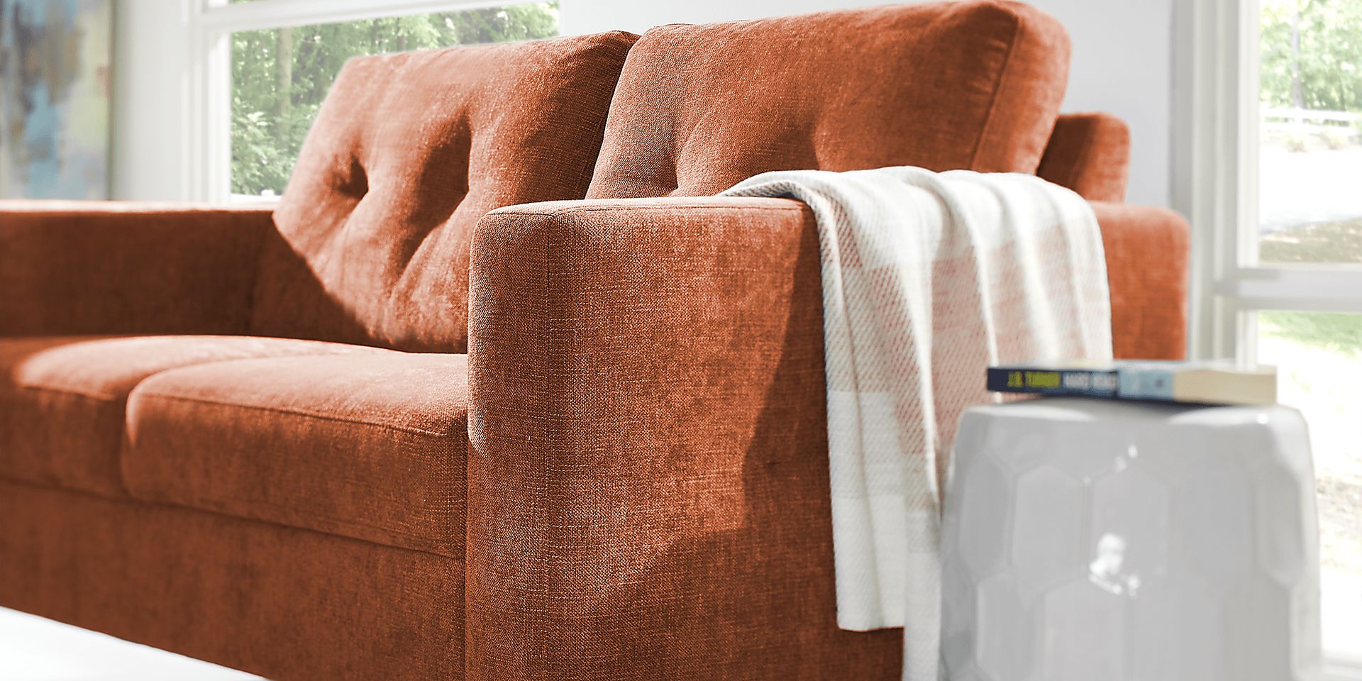 Bonavista Orange 5 Pc Living Room - Image 2