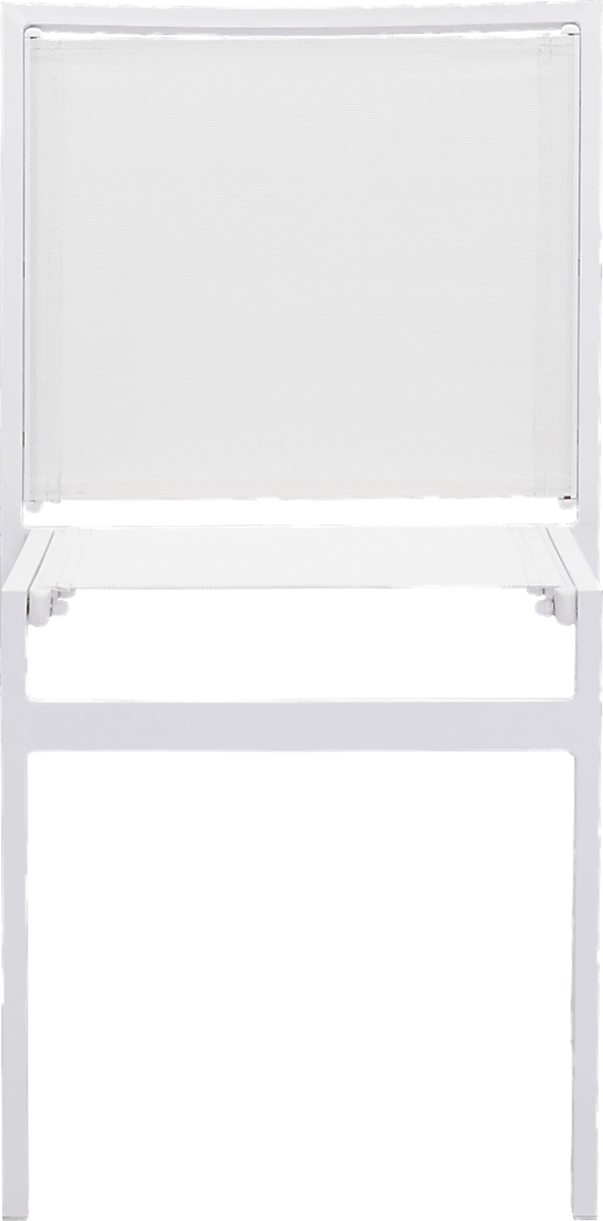 Bondi Lagoon White Outdoor Dining Chair - Image 4