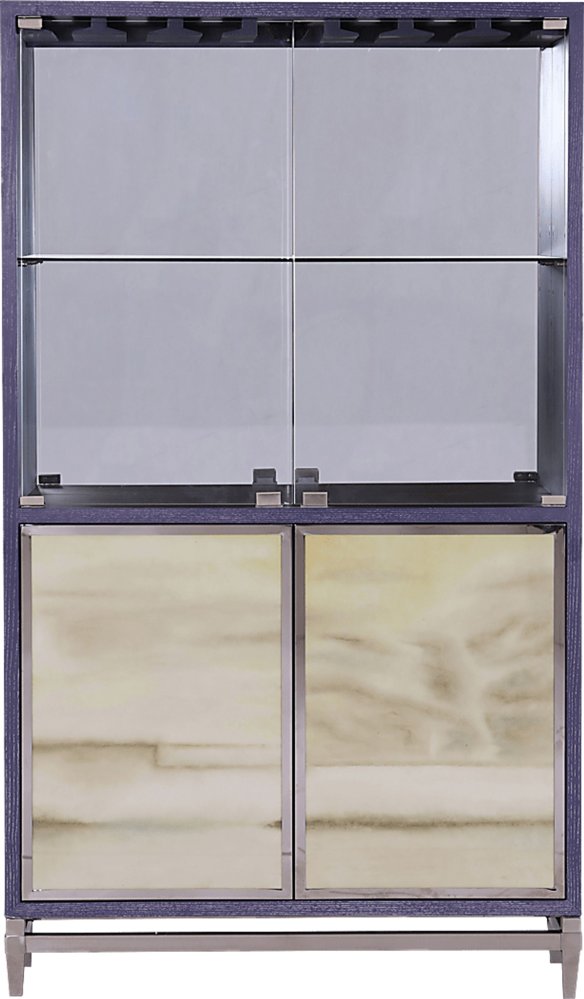 Bonham Blue Bar Cabinet - Image 3