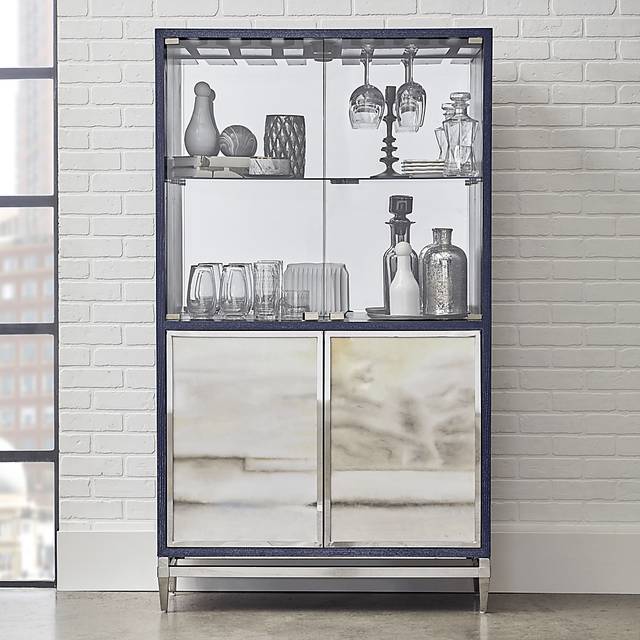 Bonham Blue Bar Cabinet - Thumbnail - Image 11