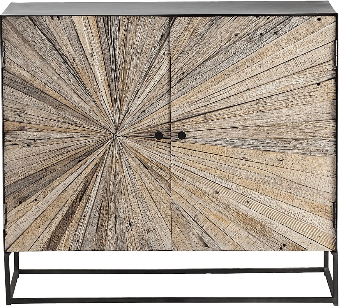 Bonifield Brown Accent Cabinet - Thumbnail 3