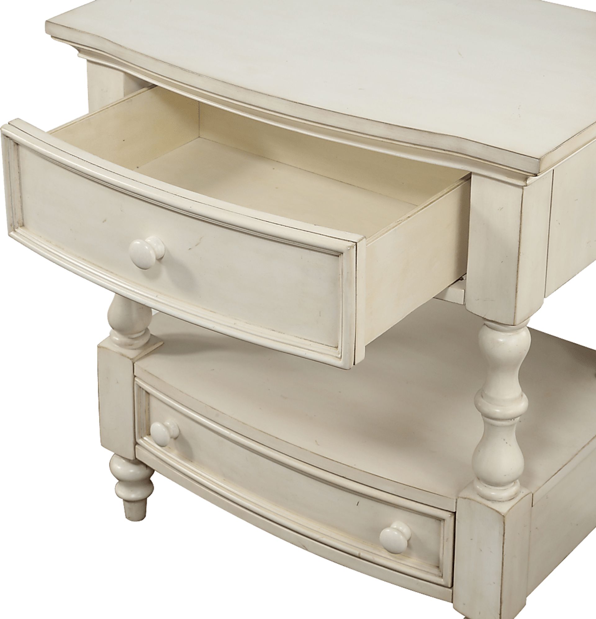 Bonisee White End Table - Image 3