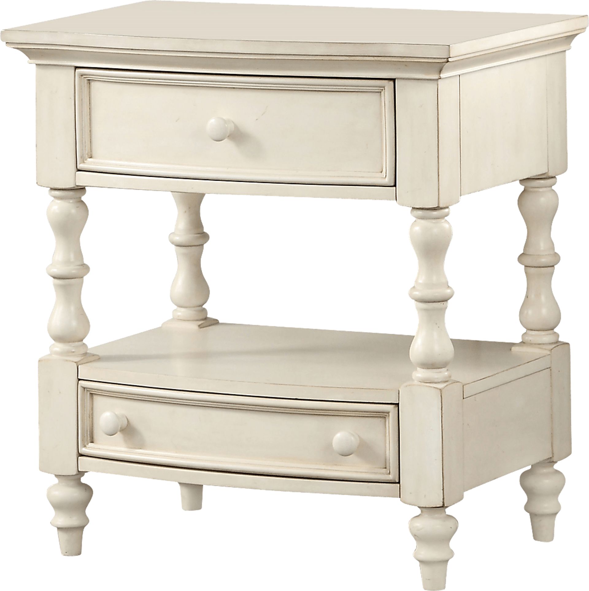 Bonisee White End Table - Image 1