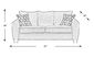 Bonita Springs Beige Sofa