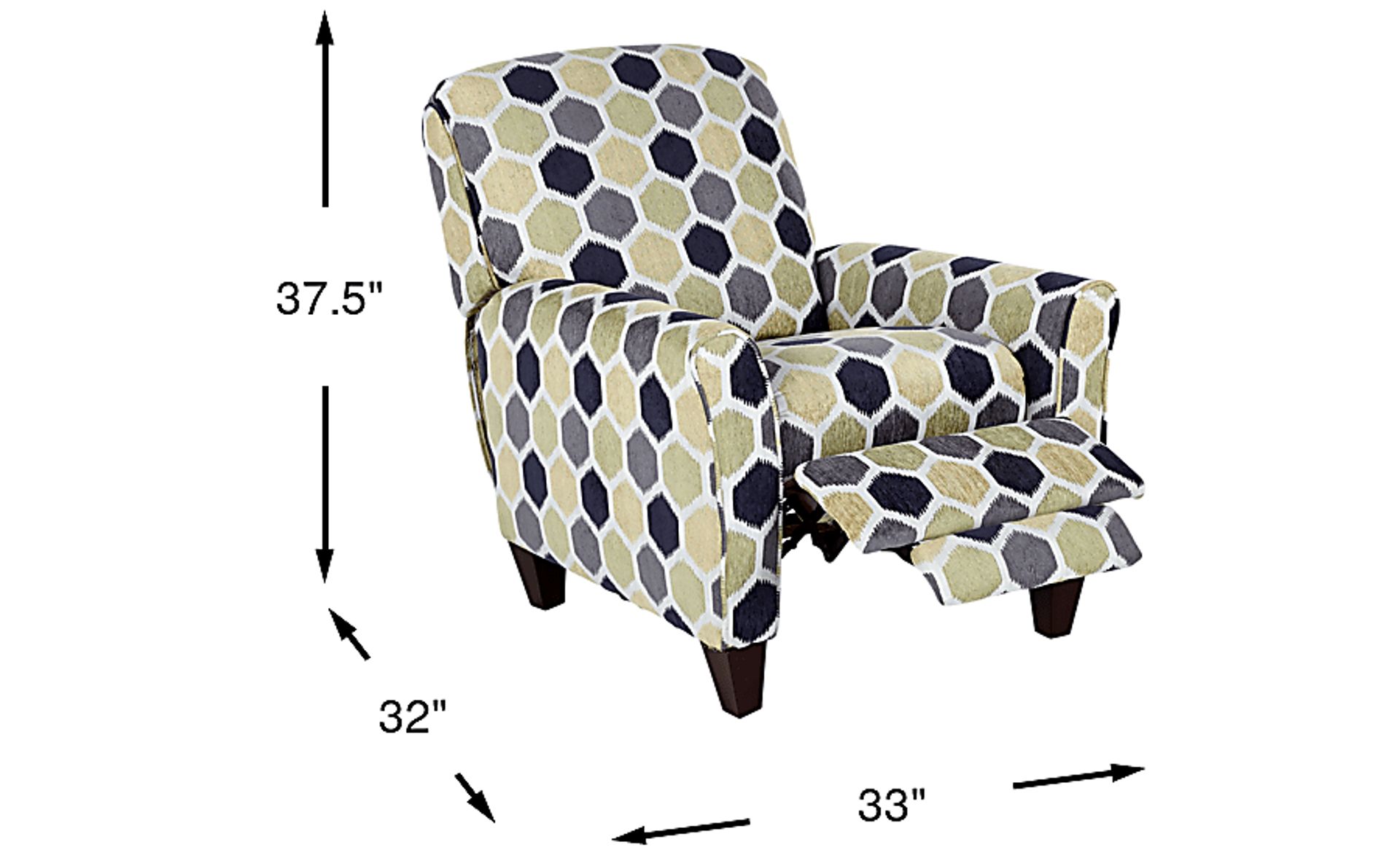 Dimension Image. Please refer to the Dimension Tab on this page for dimension details.