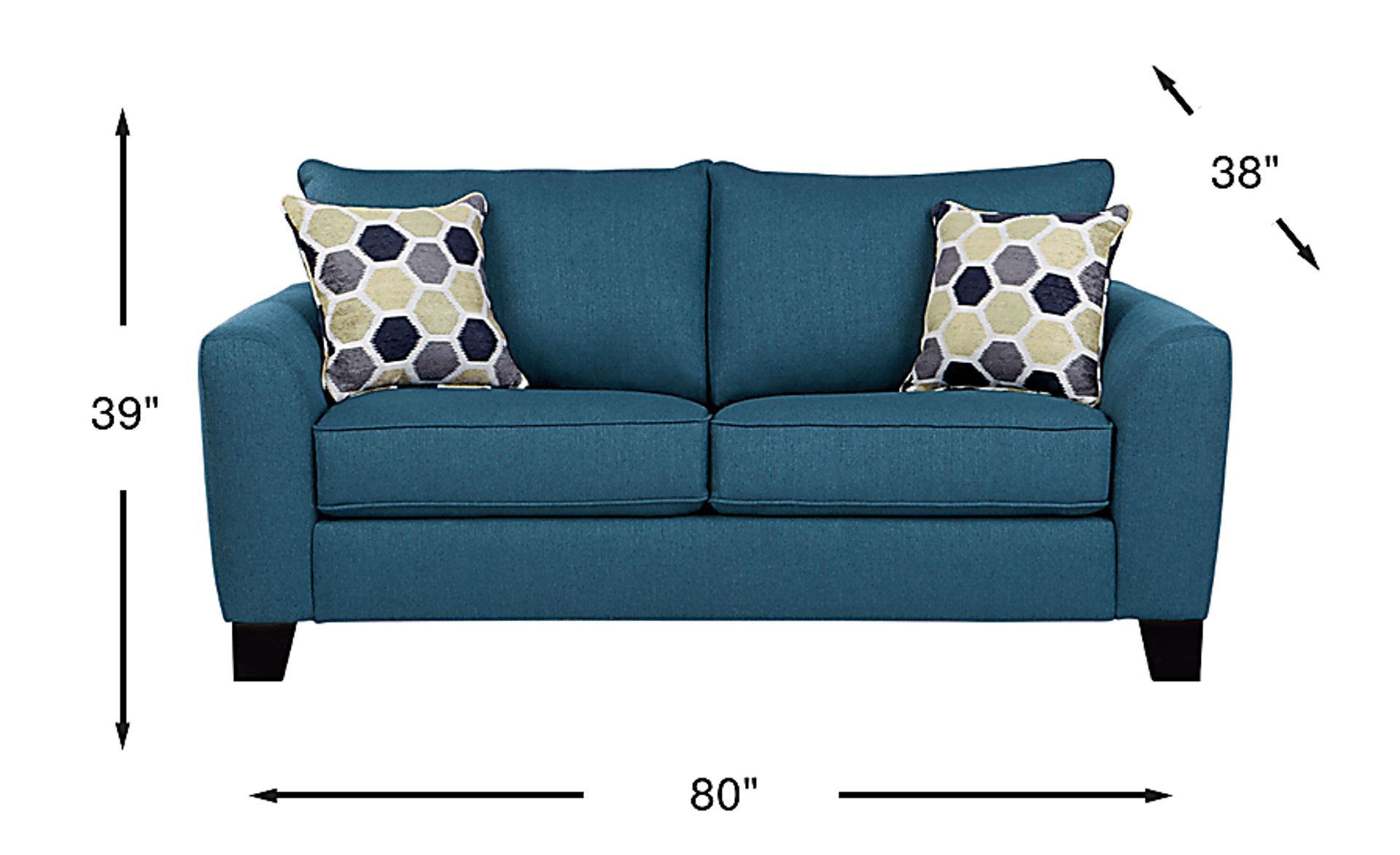 Dimension Image. Please refer to the Dimension Tab on this page for dimension details.