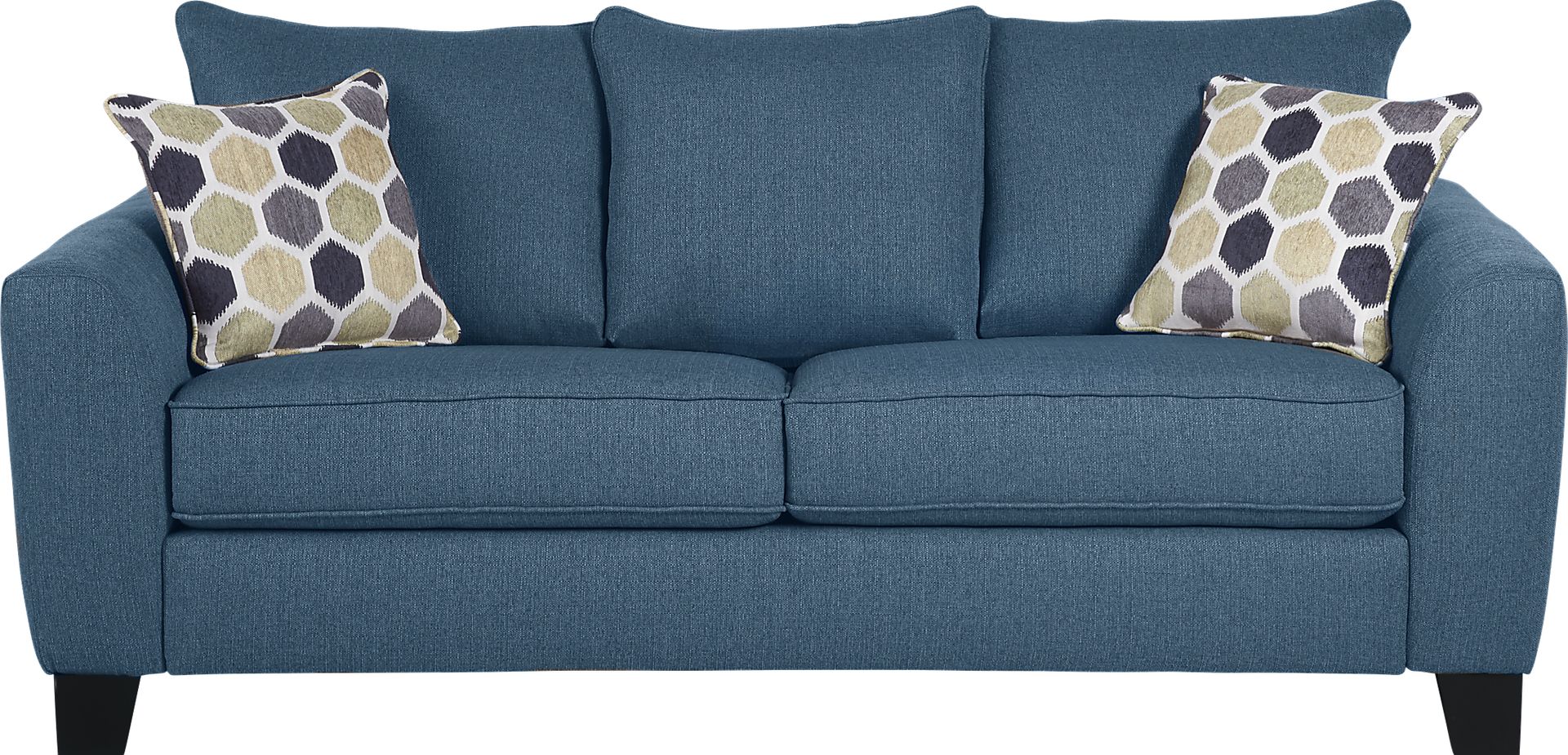 Bonita Springs Blue Sofa - Image 1
