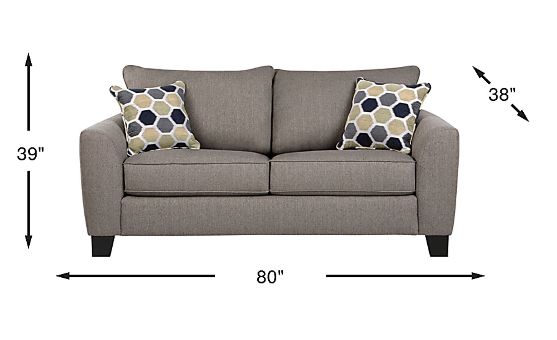 Dimension Image. Please refer to the Dimension Tab on this page for dimension details.