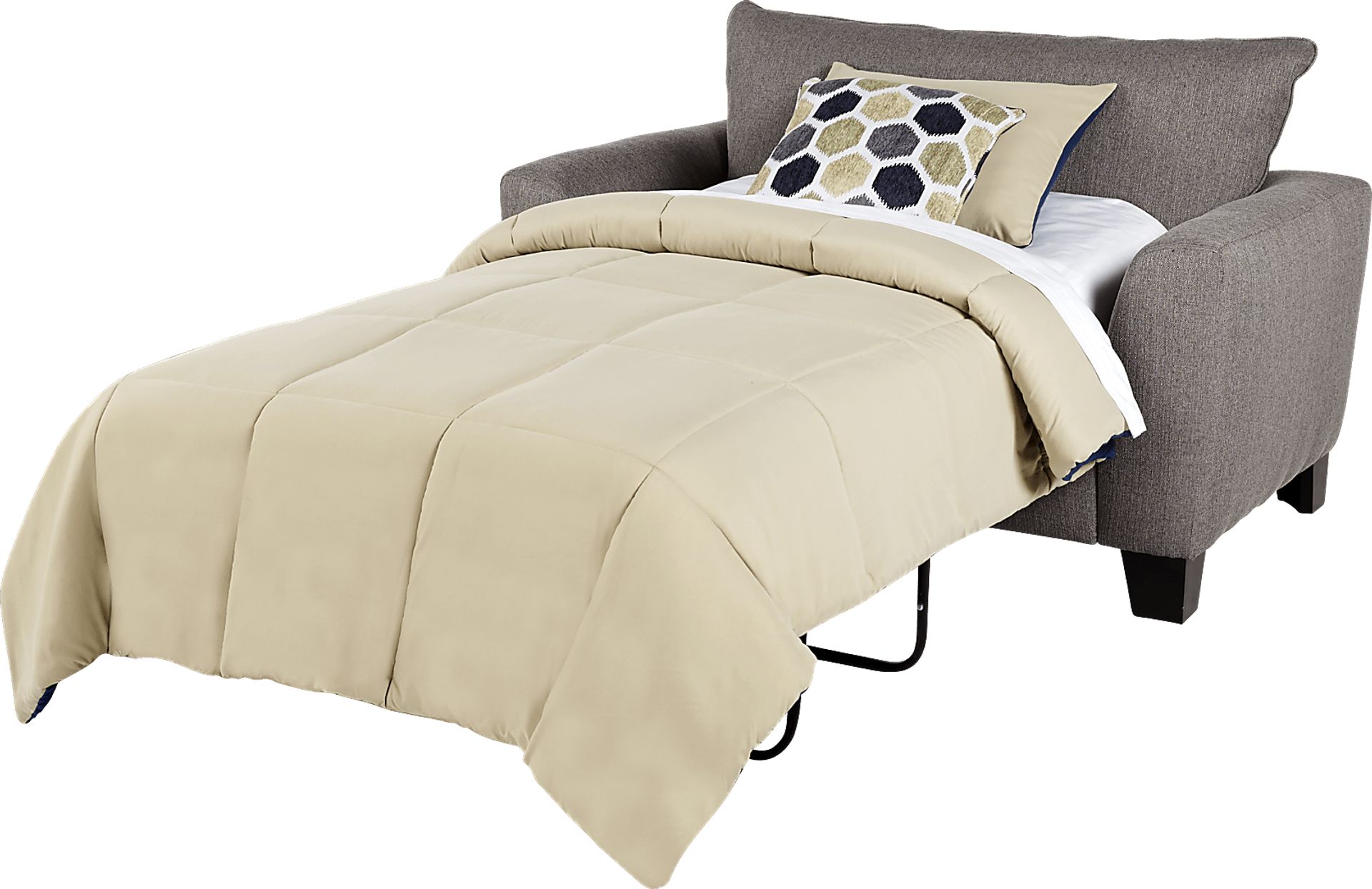 Bonita Springs Gray Sleeper Chair - Image 2