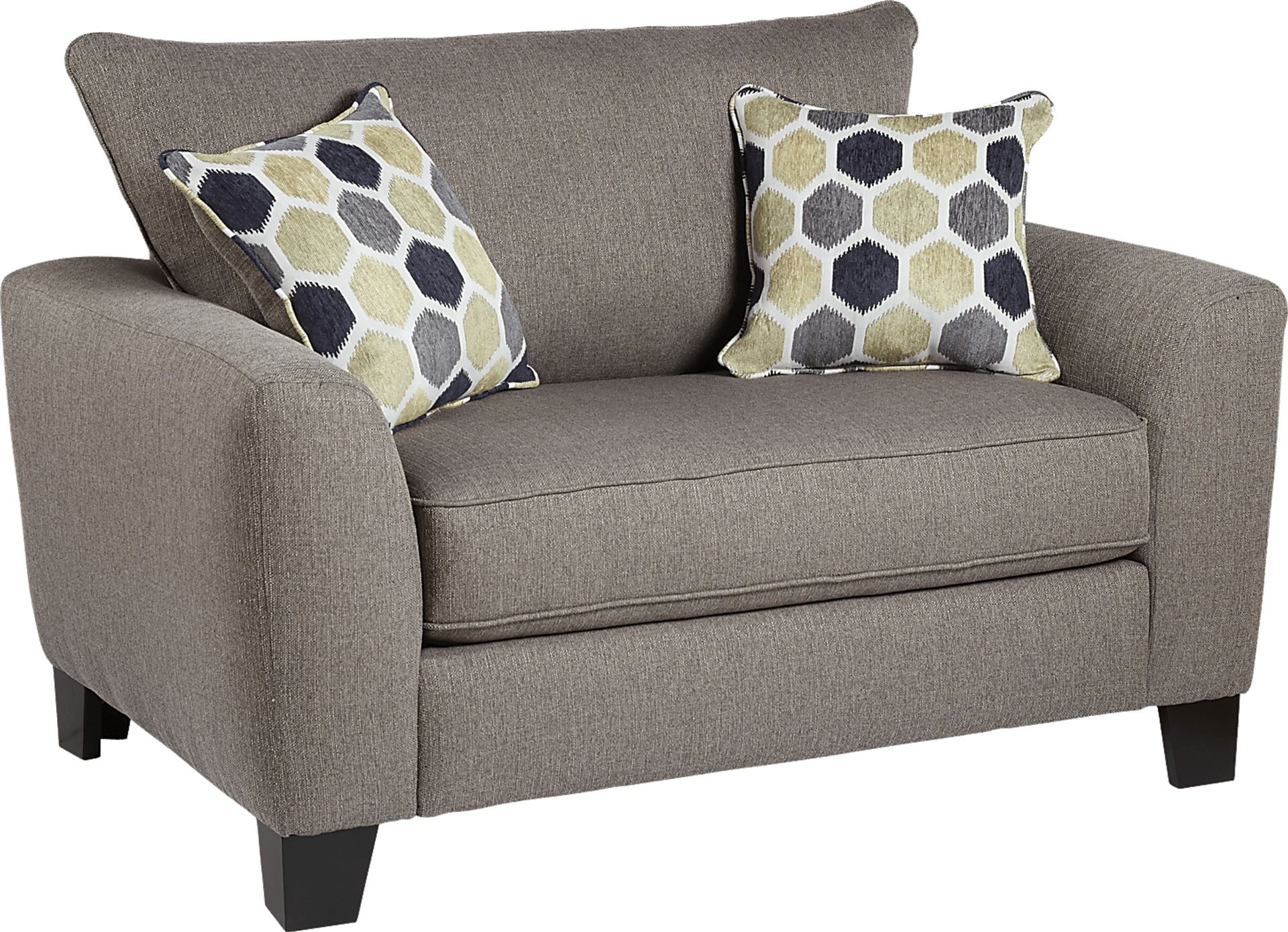 Bonita Springs Gray Gel Foam Sleeper Chair - Image 1