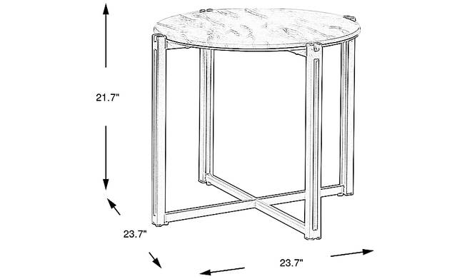 Dimension Image. Please refer to the Dimension Tab on this page for dimension details.