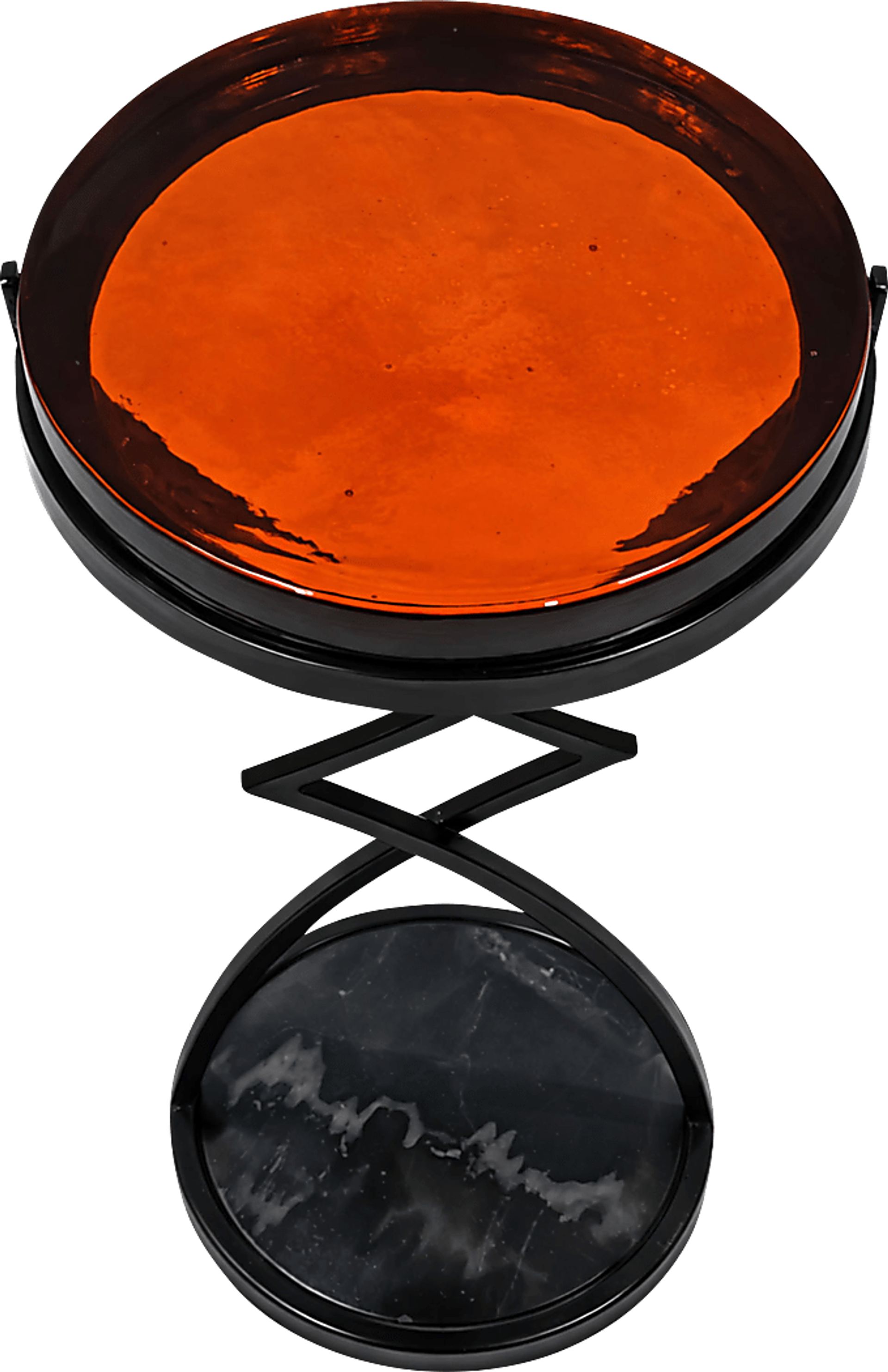 Boniwo Black/Orange Accnet Table - Image 4