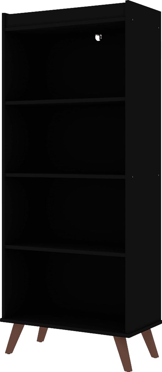Bonnedelle Black Bookcase