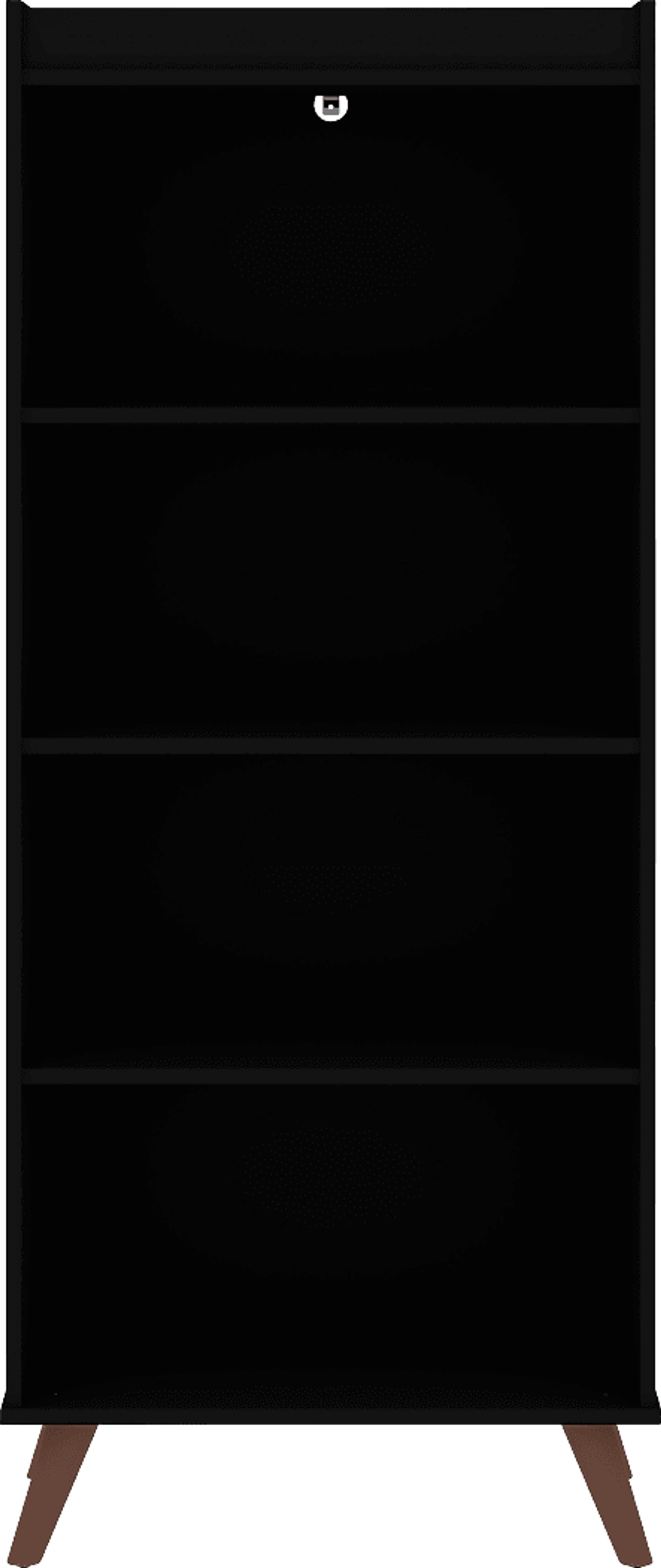 Bonnedelle Black Bookcase - Image 1