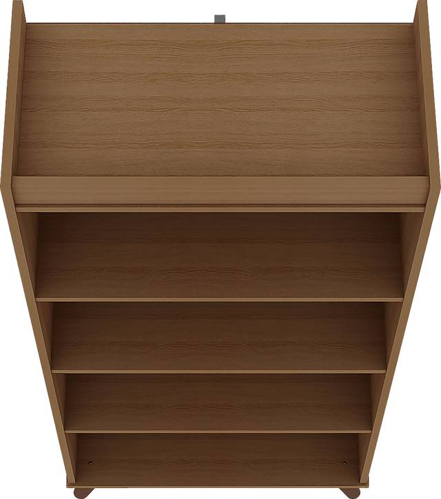 Bonnedelle Brown Bookcase - Thumbnail - Image 9