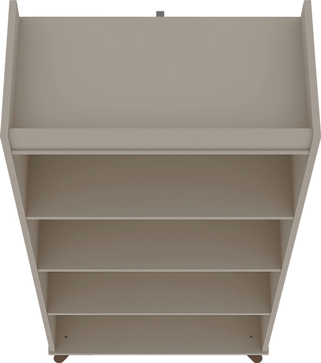 Bonnedelle Off-White Bookcase