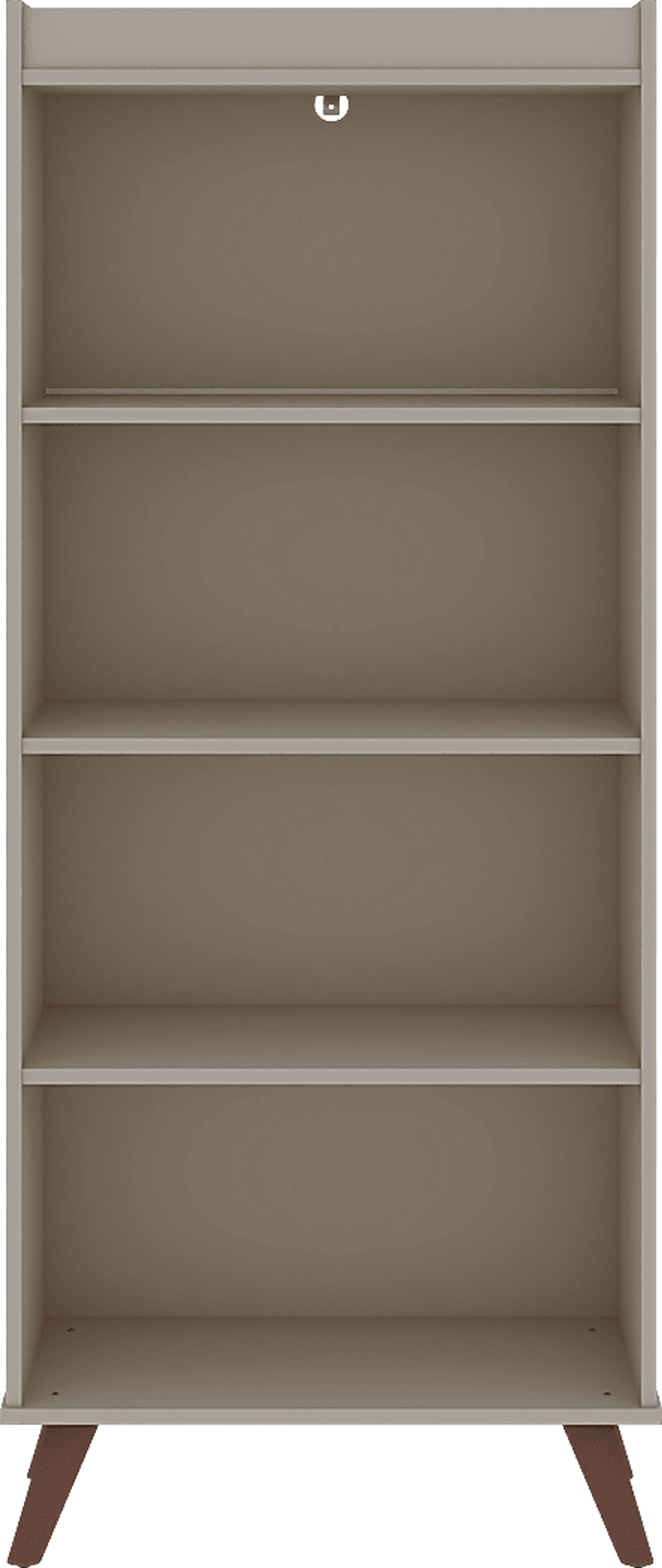 Bonnedelle Off-White Bookcase - Image 1