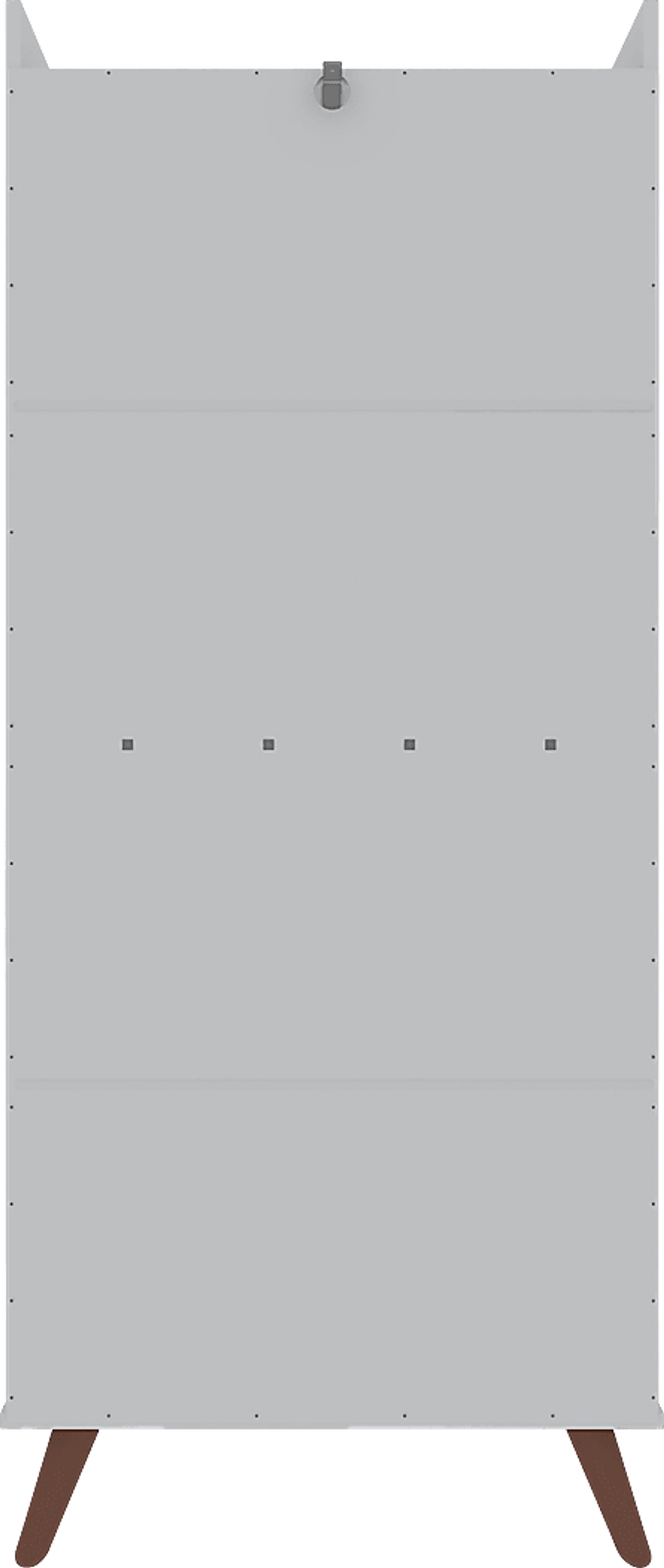 Bonnedelle White Bookcase - Image 7