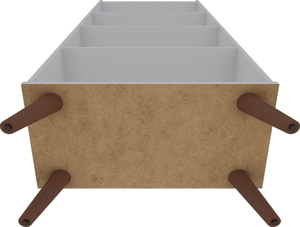 Bonnedelle White Bookcase