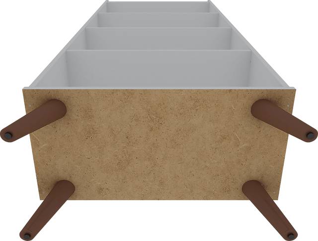 Bonnedelle White Bookcase - Thumbnail - Image 9