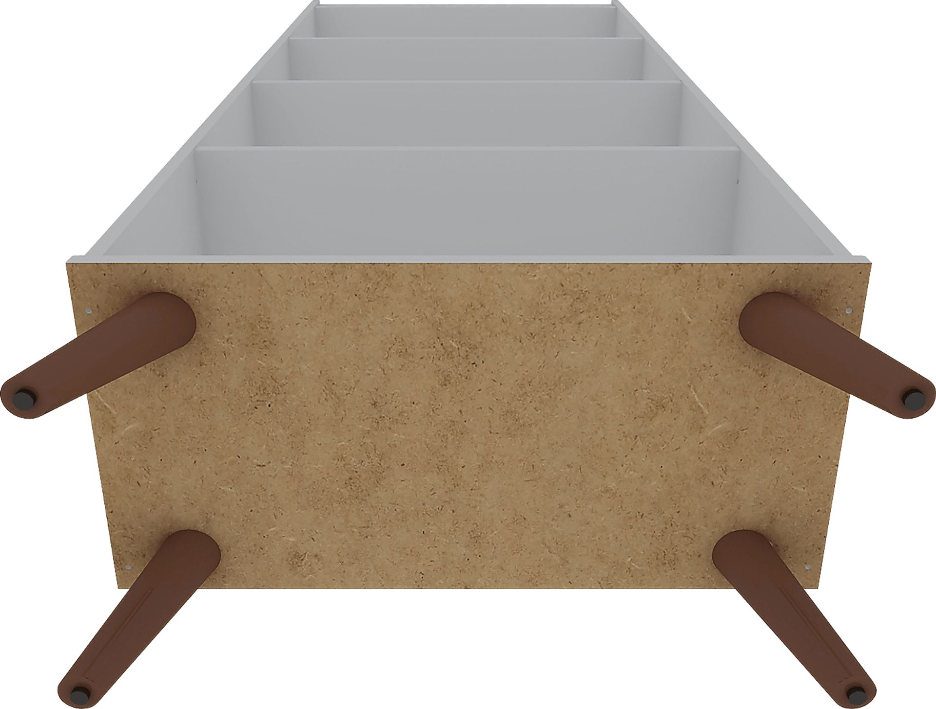 Bonnedelle White Bookcase - Image 9