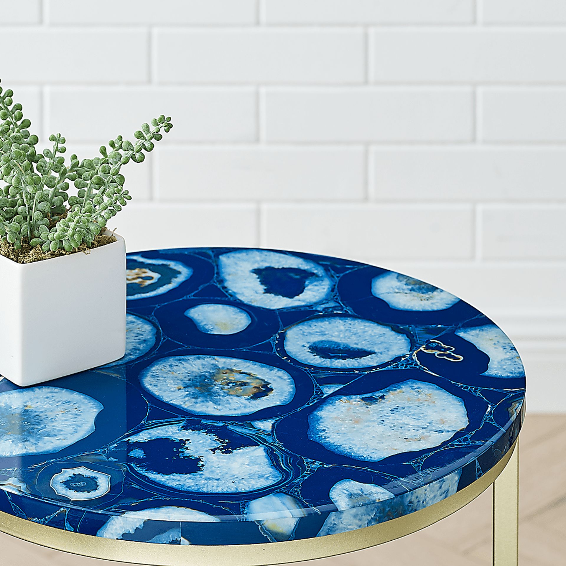 Bonview Blue Accent Table - Image 5