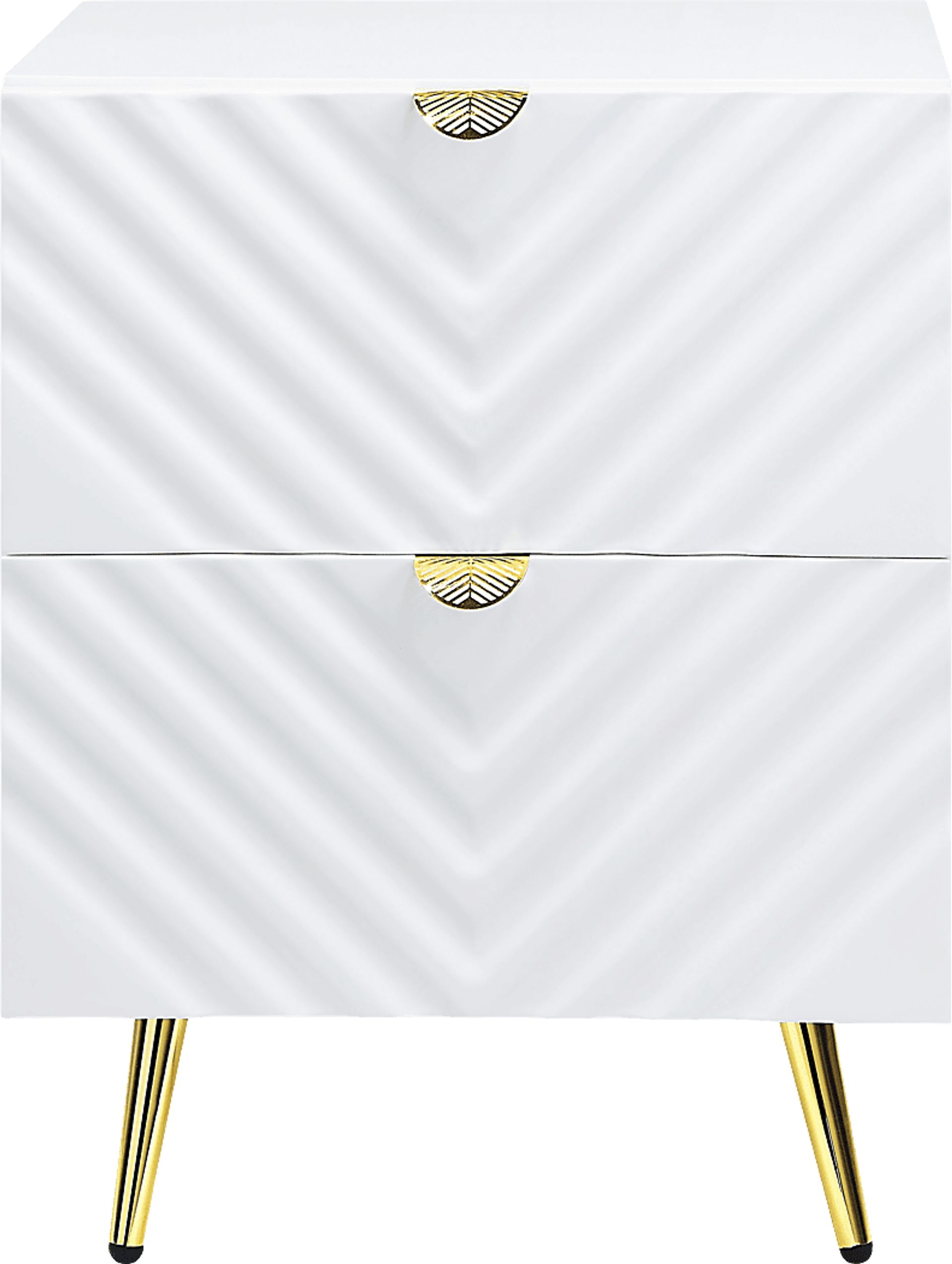 Bonvillian White Nightstand - Image 2