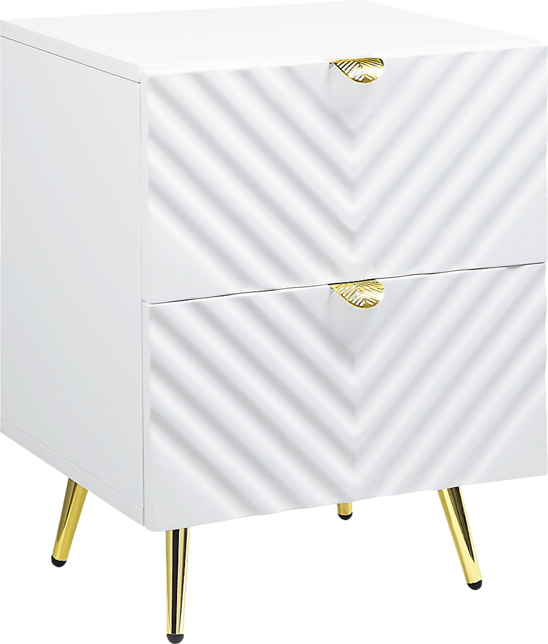 Bonvillian White Nightstand - Image 1