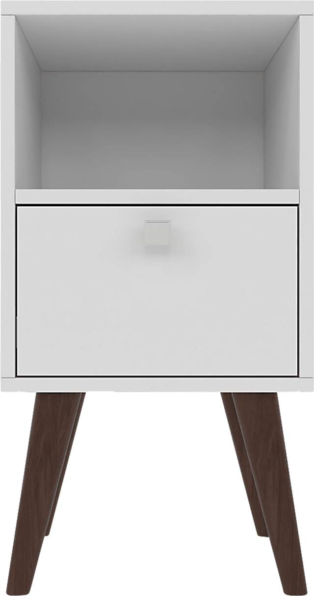 Bonvue White End Table - Thumbnail - Image 4