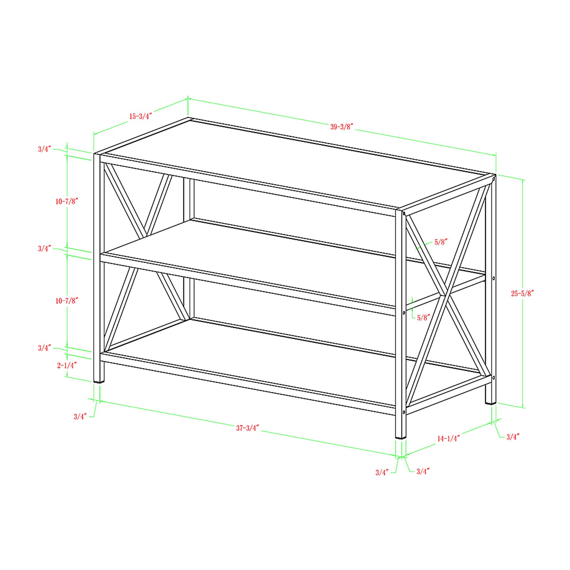 Booker Gray Bookcase - Image 6