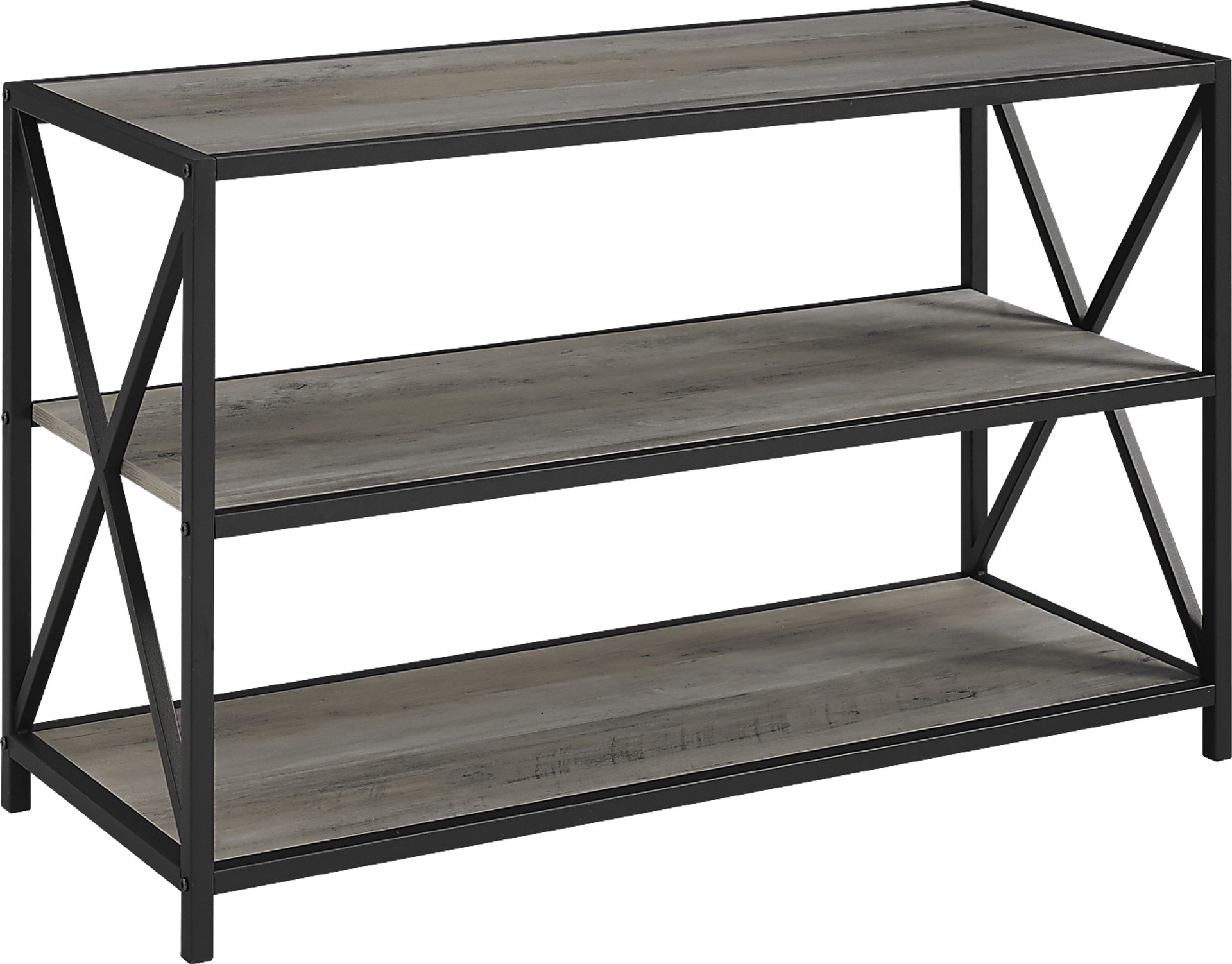Booker Gray Bookcase - Image 1