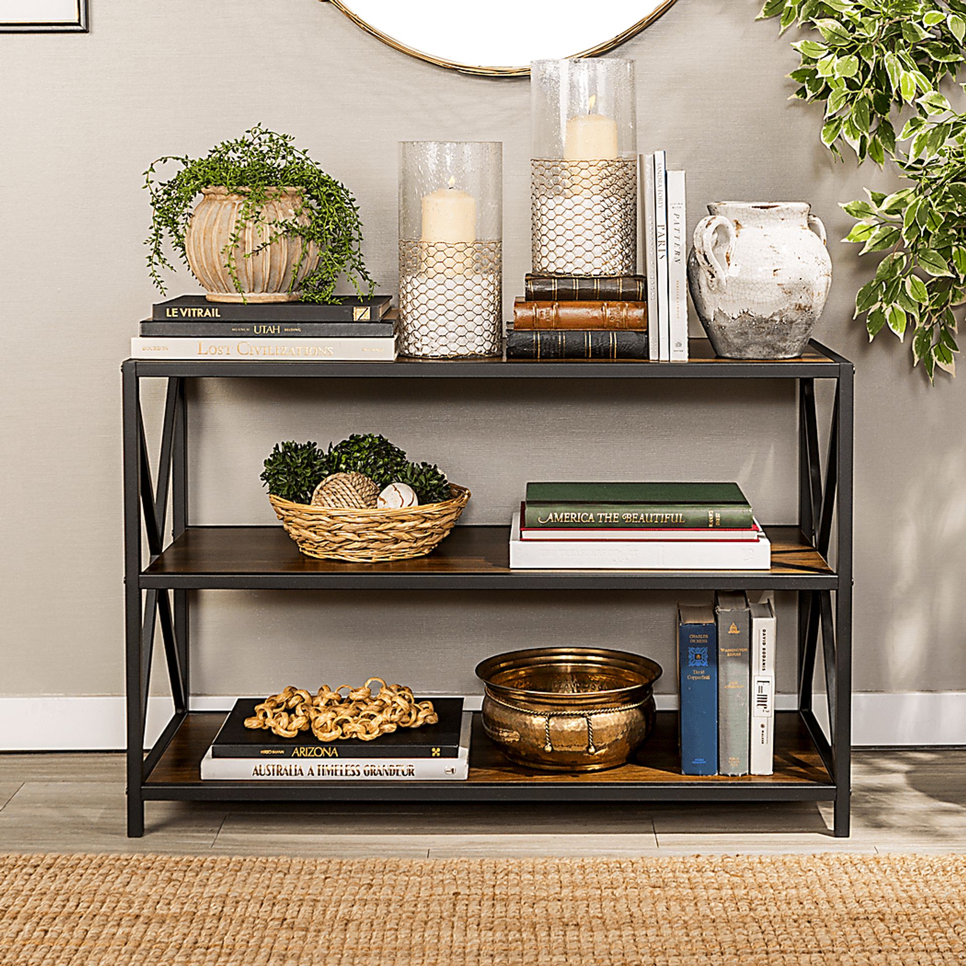 Booker Walnut Bookcase - Image 2