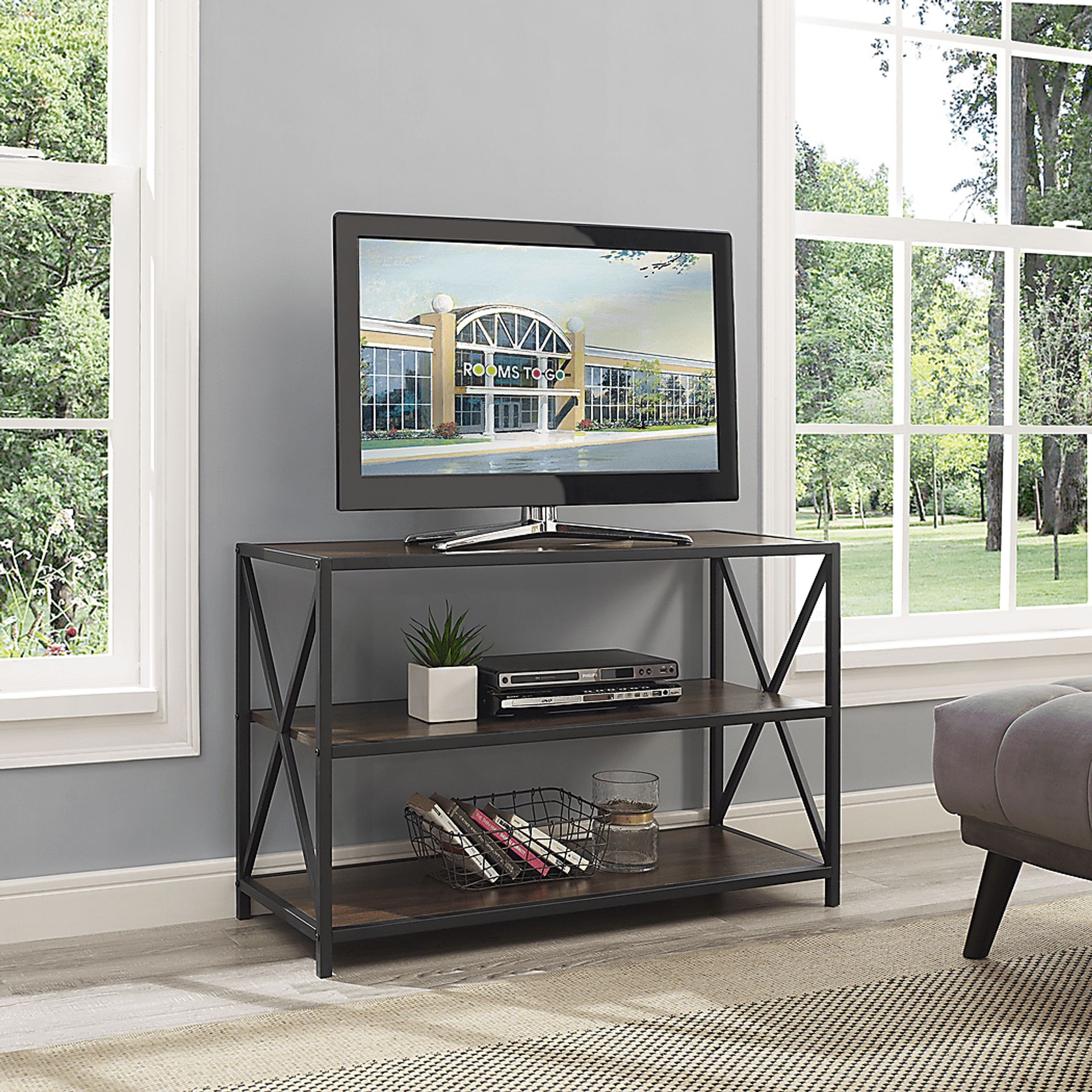 Booker Walnut Bookcase - Image 3