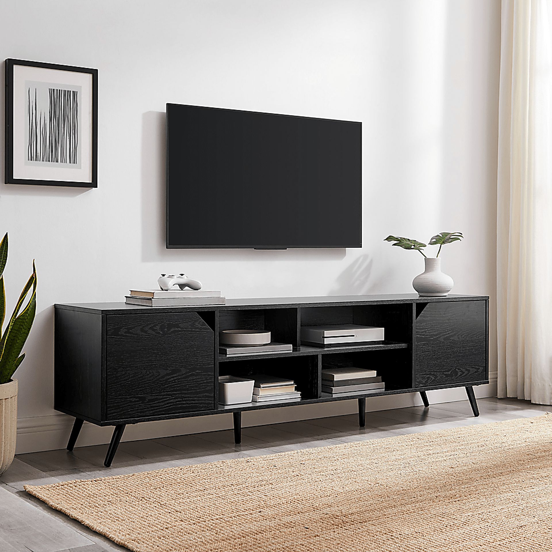 Bookwalter Black 70 in. Console - Image 4