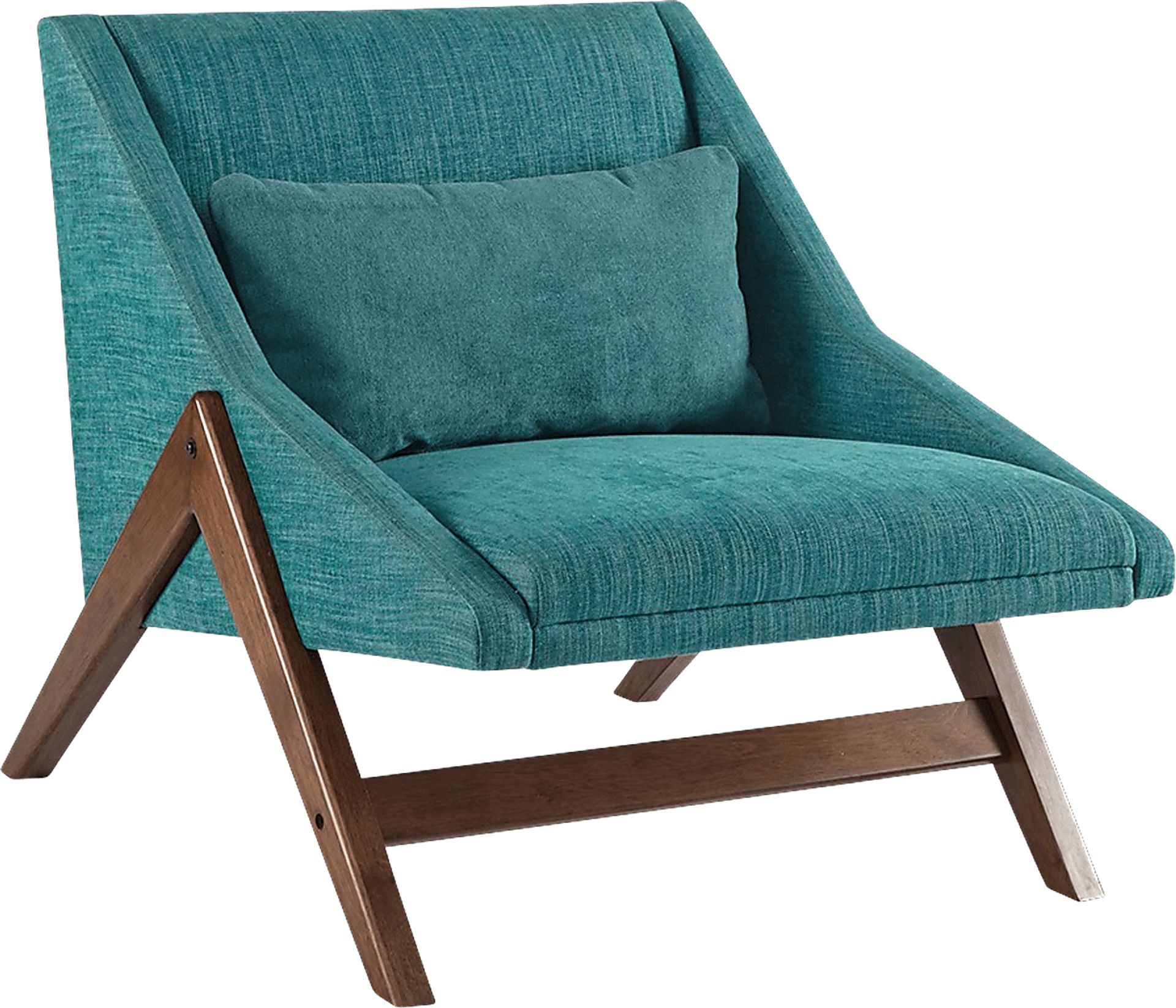 Boomerang Cove Blue Accent Chair - Image 1