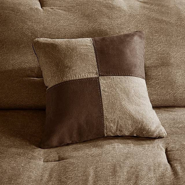 Borchard Brown 7 Pc King Comforter Set - Thumbnail - Image 8