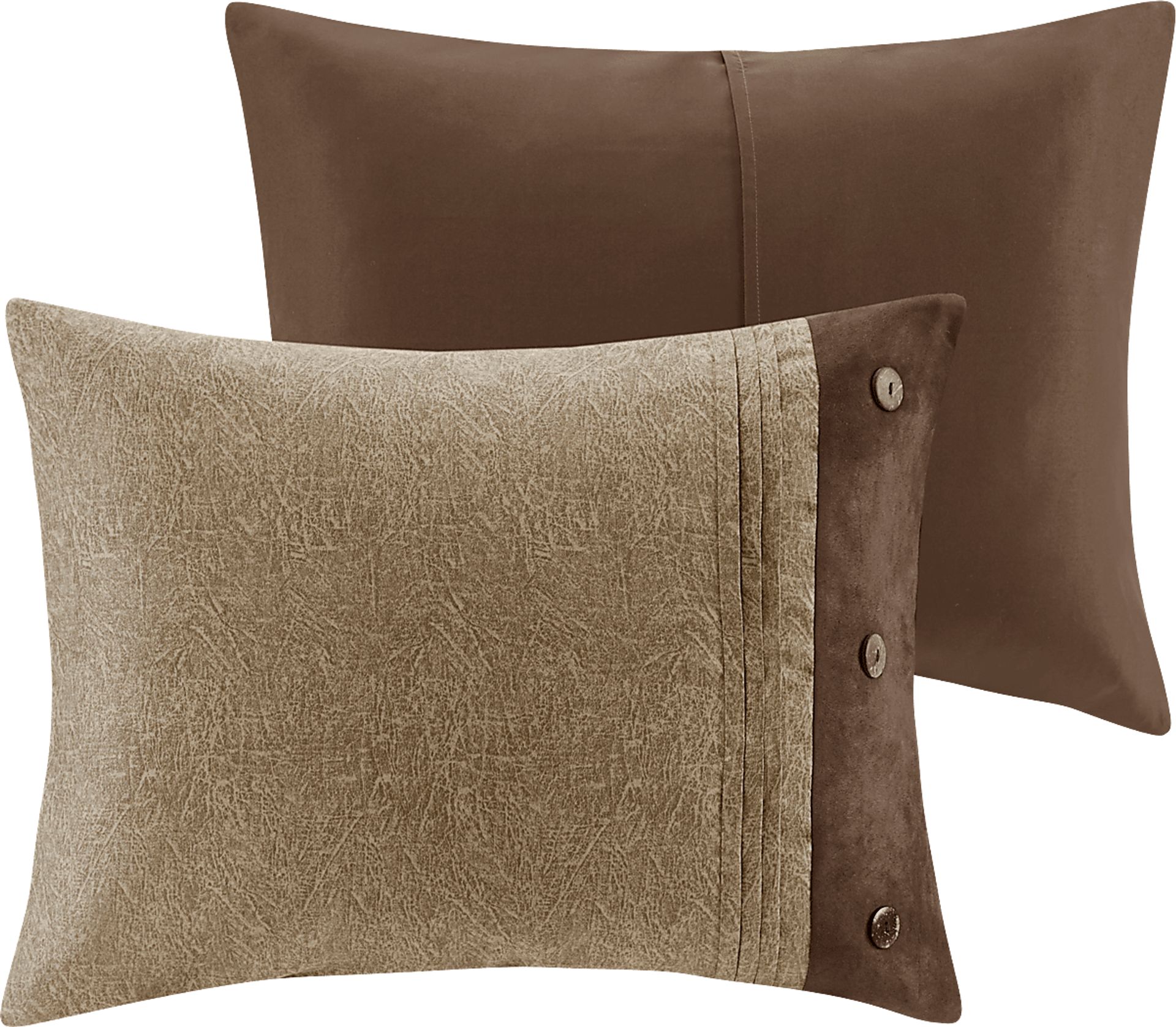 Borchard Brown 7 Pc King Comforter Set - Image 7