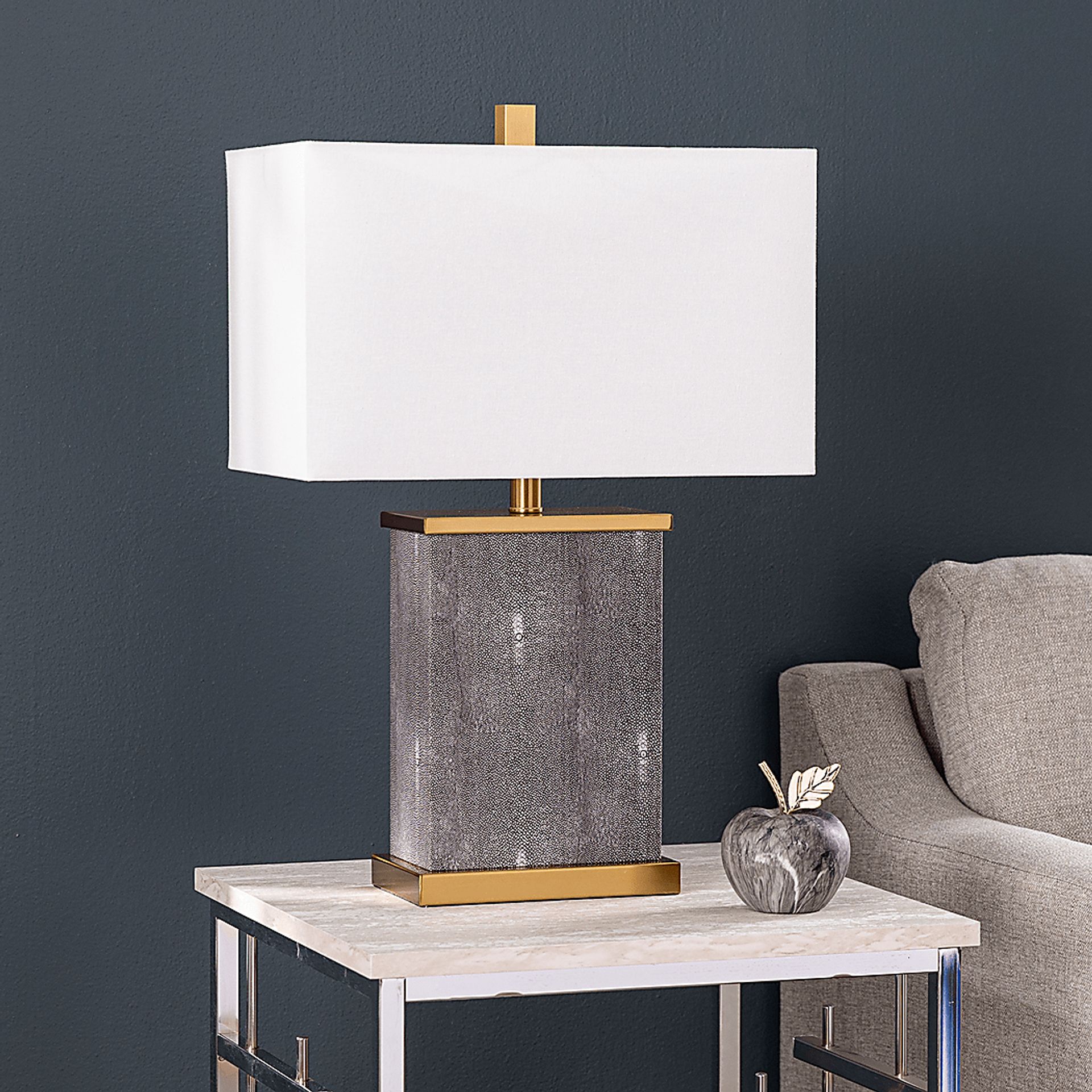 Borchers White Table Lamp - Image 5