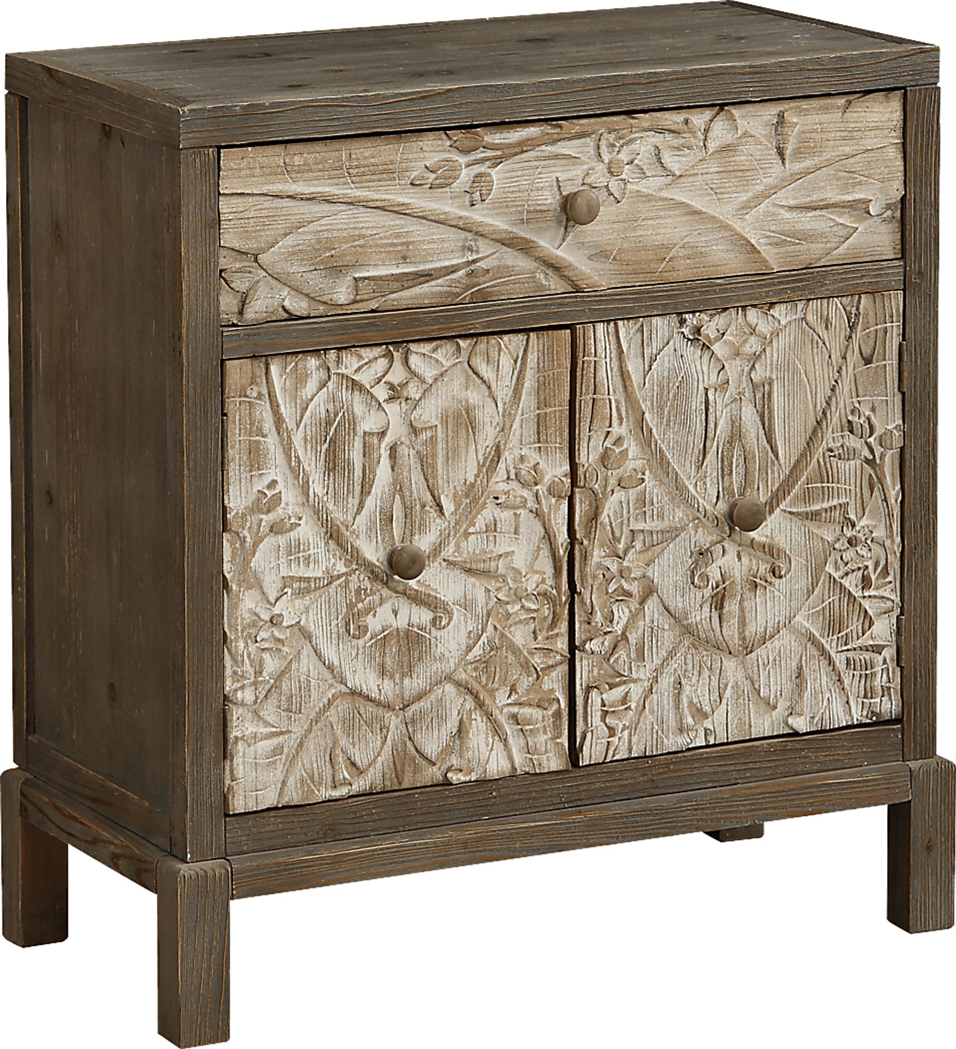 Bordan Champagne Accent Cabinet - Image 2