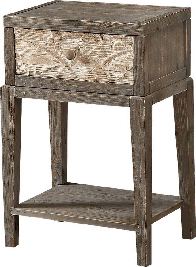 Bordan Champagne Accent Table - Thumbnail - Image 2