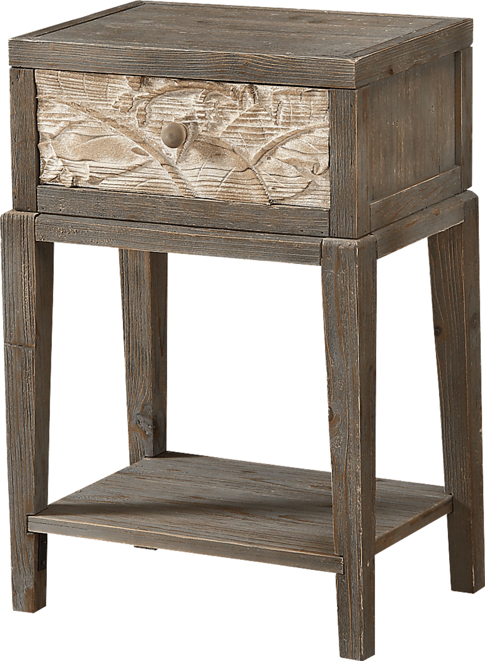 Bordan Champagne Accent Table - Image 2