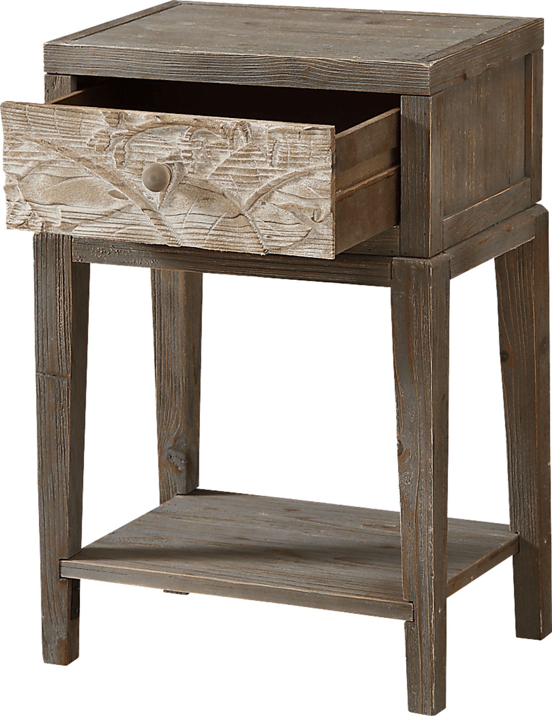 Bordan Champagne Accent Table - Image 3