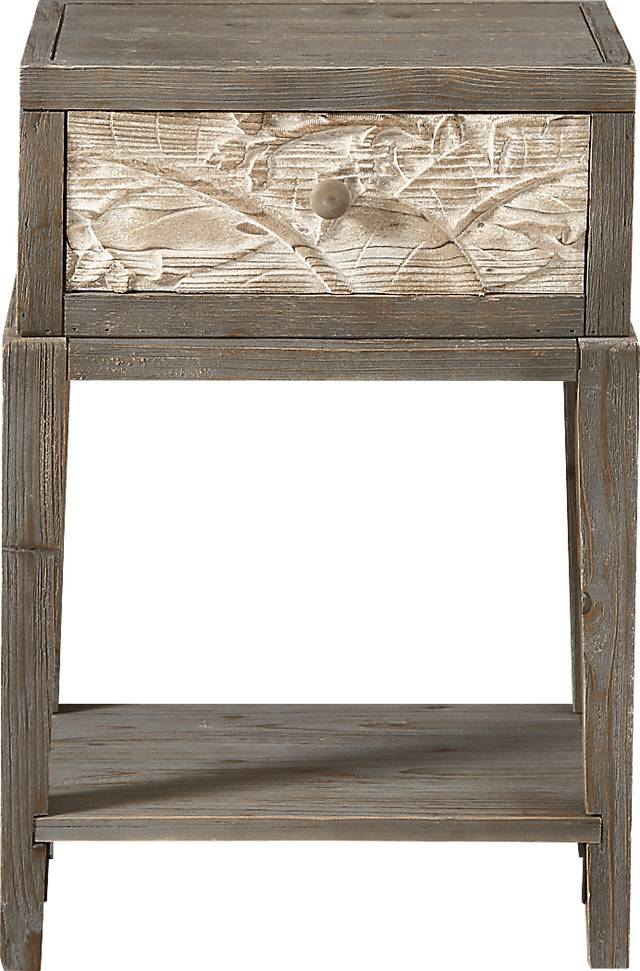 Bordan Champagne Accent Table - Thumbnail - Image 1