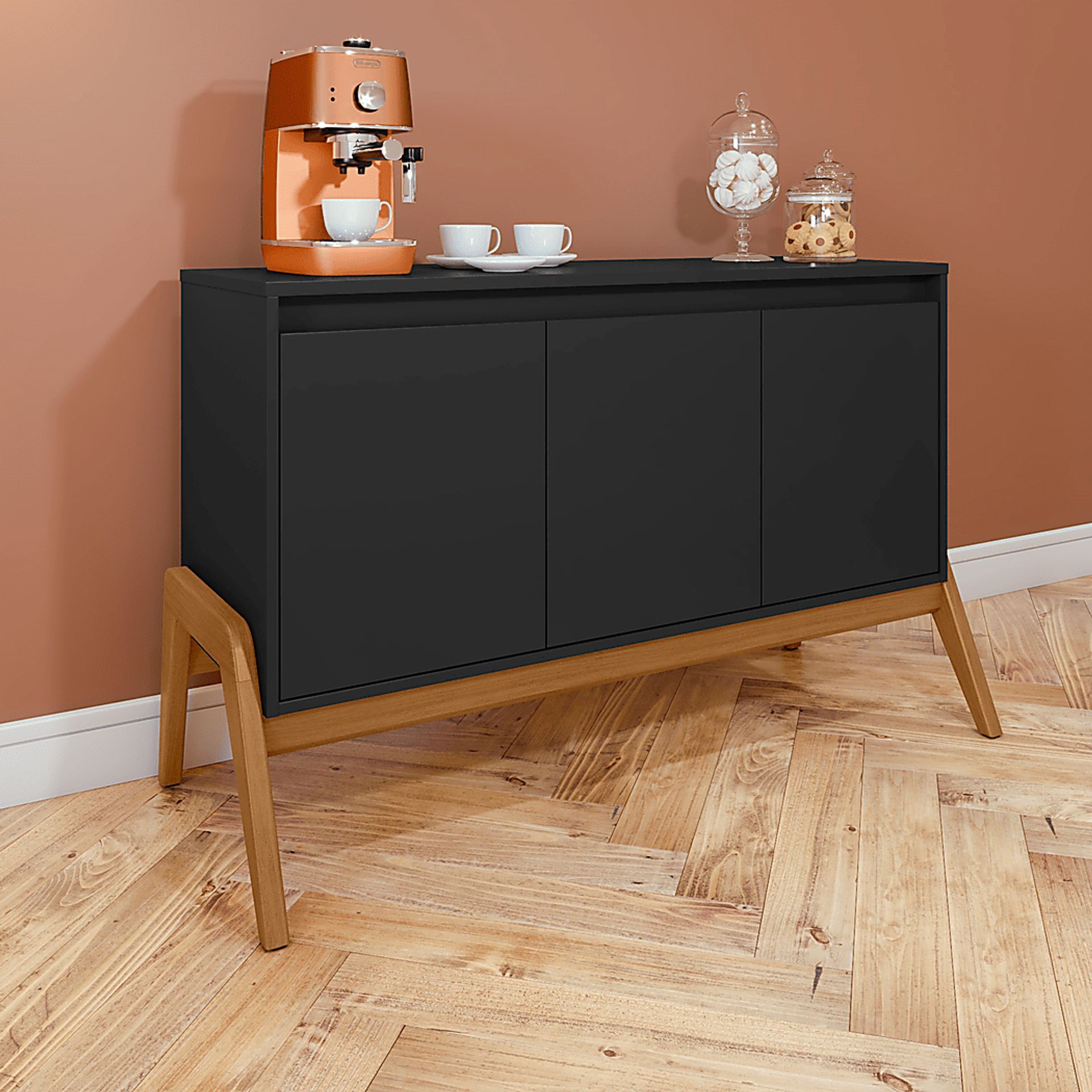 Borley I Black Sideboard - Image 2