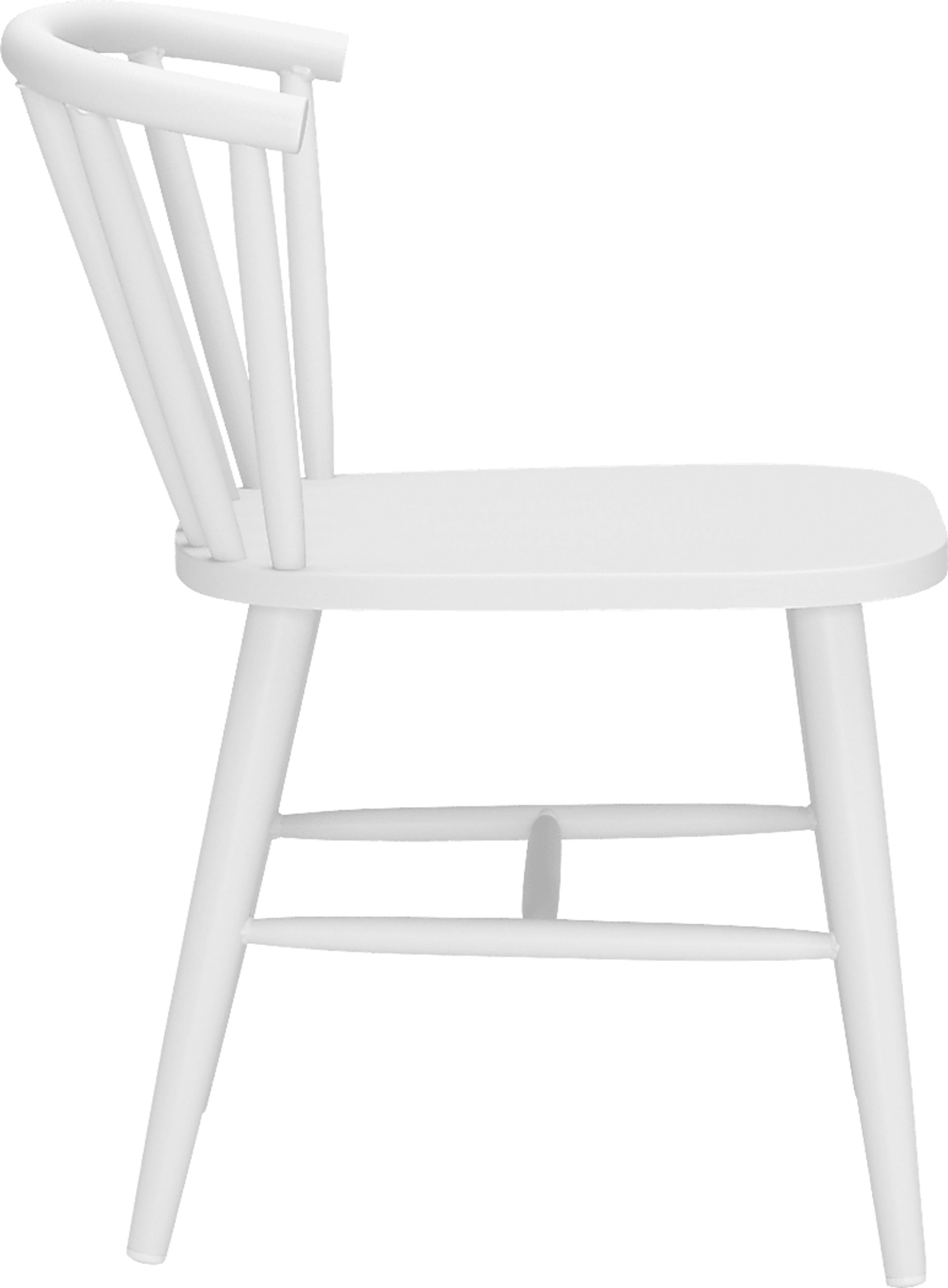 Bormea White Dining Chair - Image 4