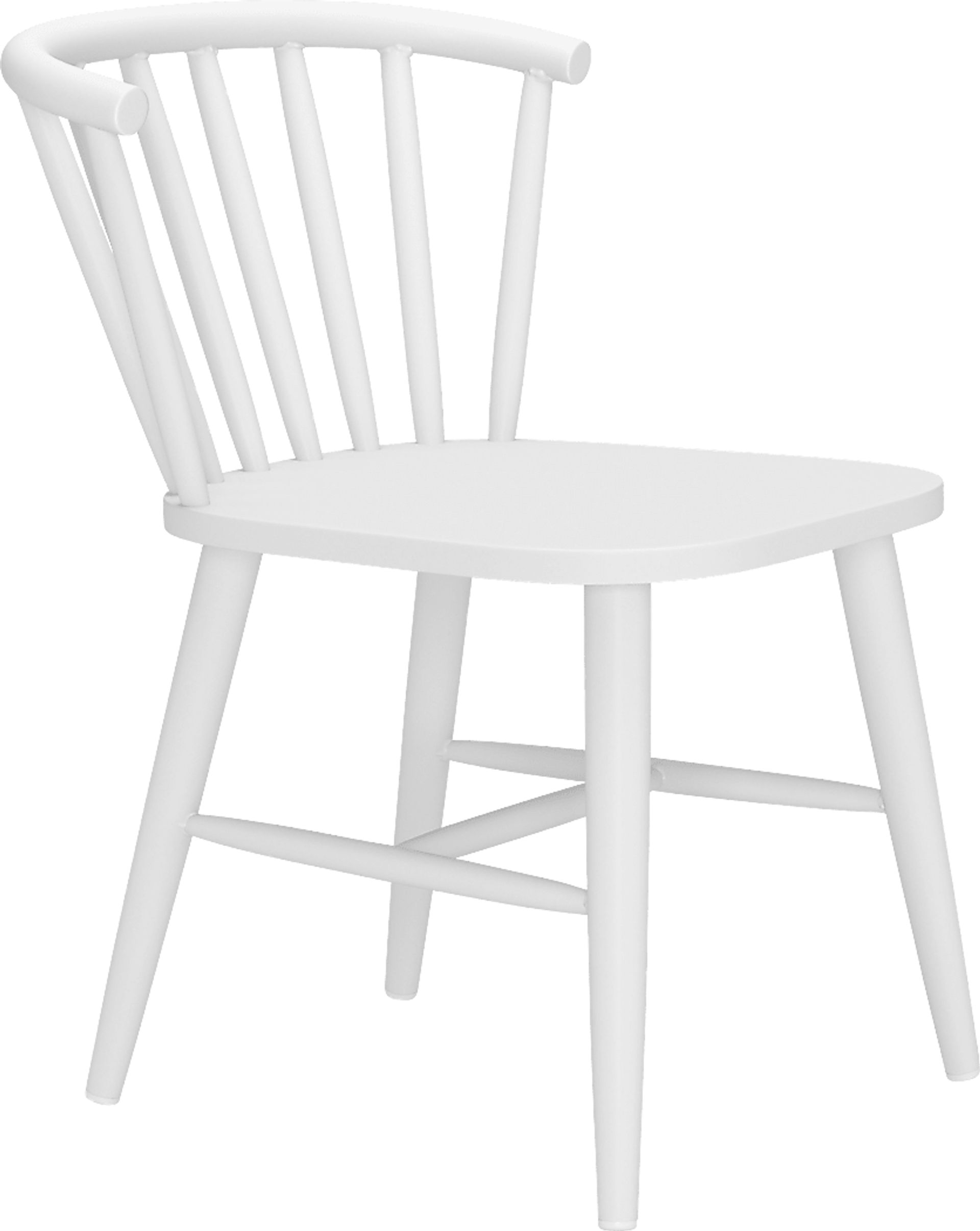 Bormea White Dining Chair - Image 1