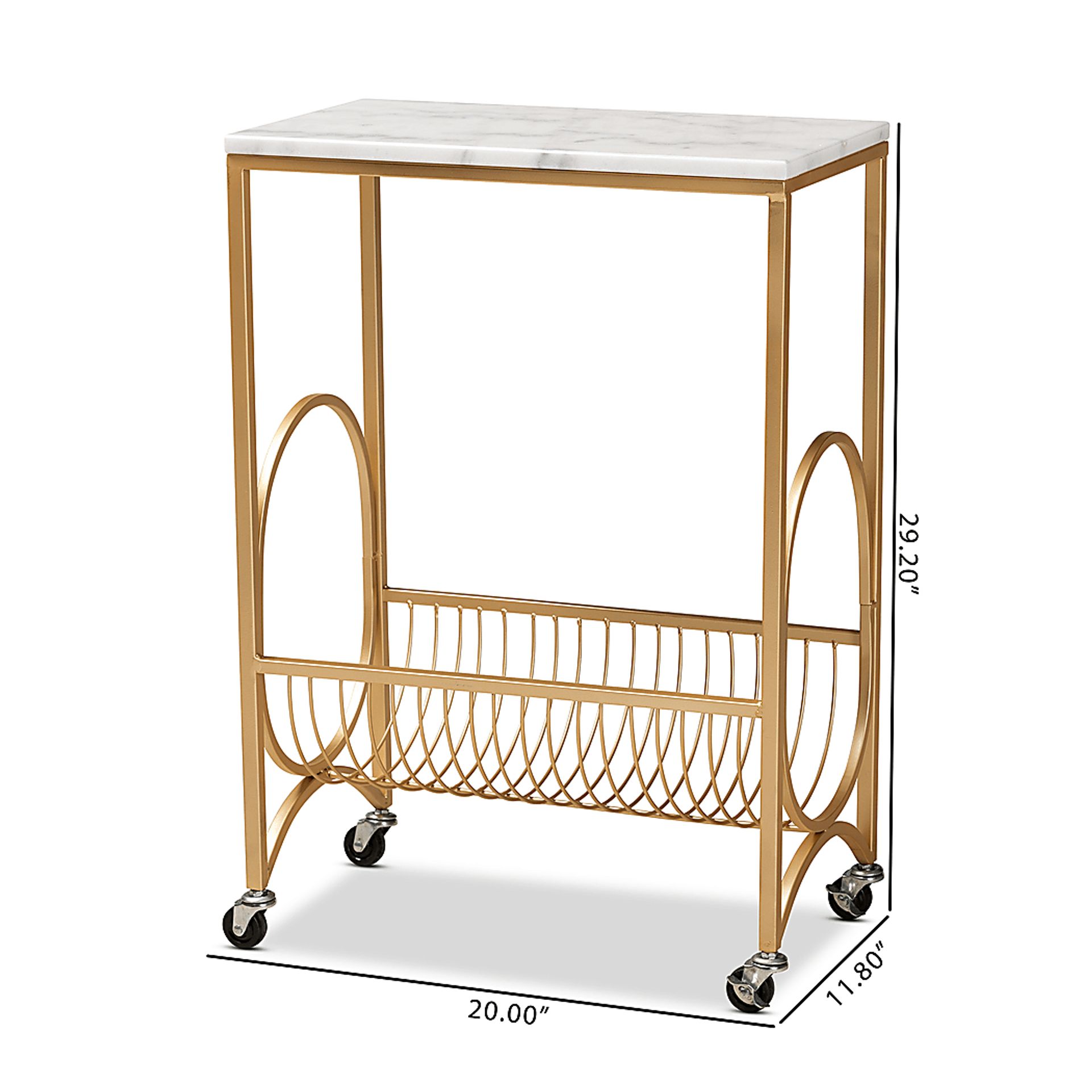 Borsberry White Wine Cart - Image 8