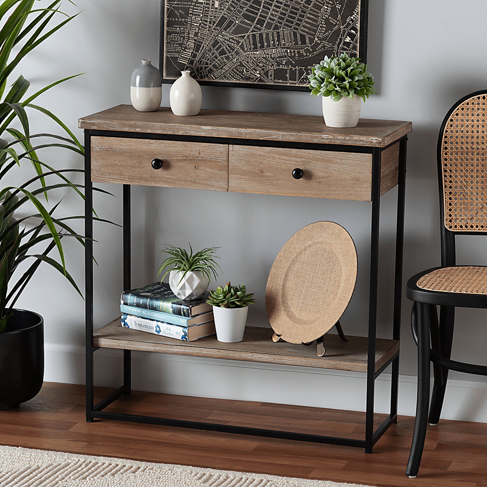 Bosar Brown Sofa Table - Image 3