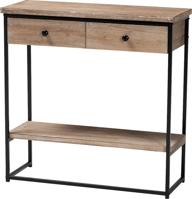 Bosar Brown Sofa Table - Thumbnail - Image 1